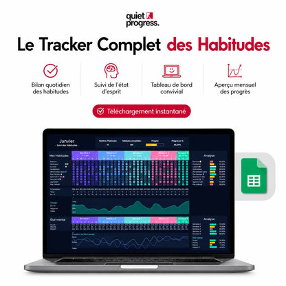 Fiche de productivité Quiet Progress