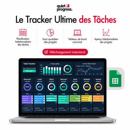 Fiche de productivité Quiet Progress